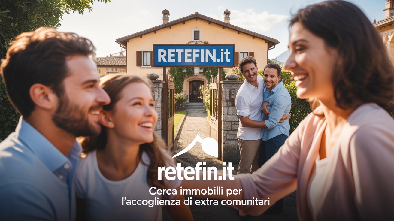 Retefin cerca strutture in locazione per l&rsquo;accoglienza: Una Risposta Professionale e Strutturata all&rsquo;Accoglienza degli Extra Comunitari in Italia